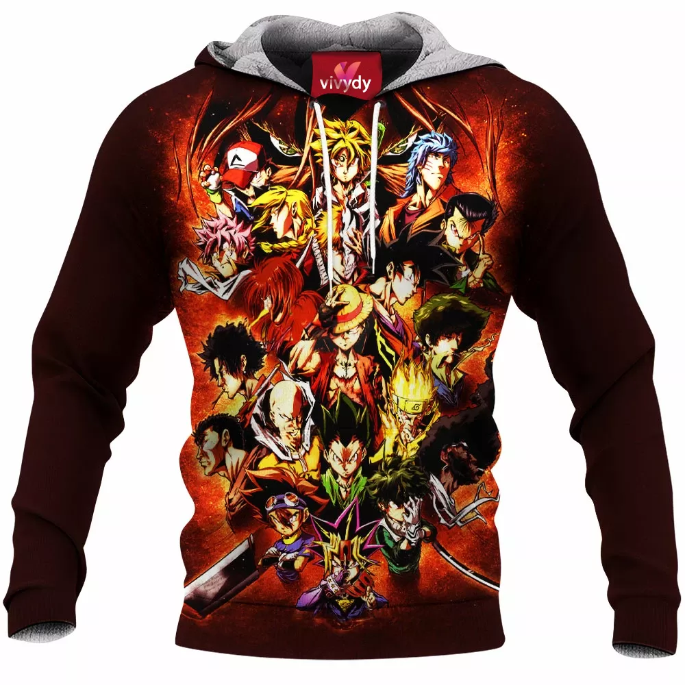 Anime Heros Hoodie