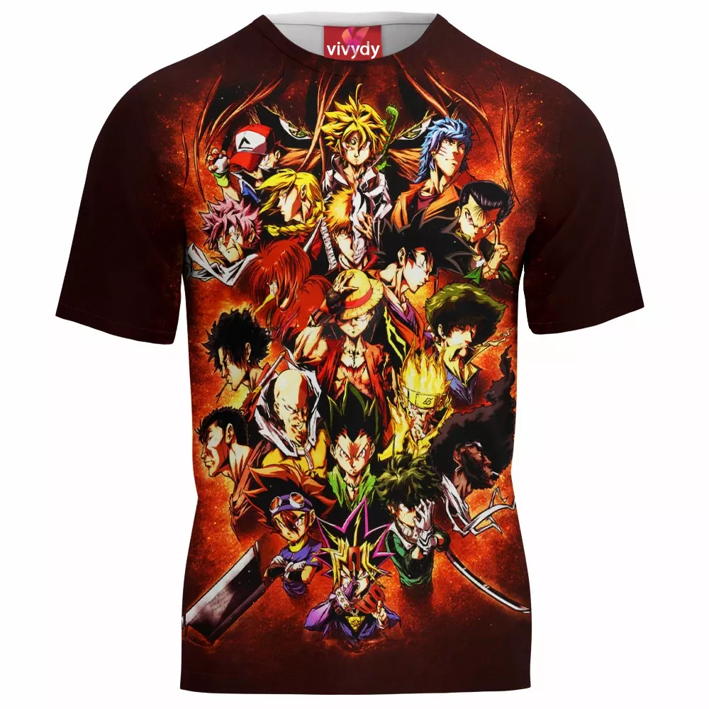 Anime Heros T-Shirt