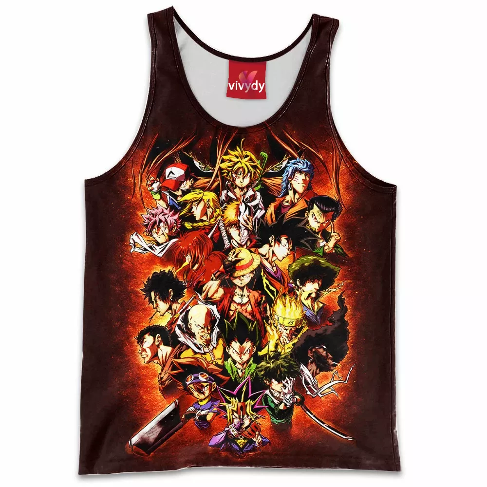 Anime Heros Tank Top