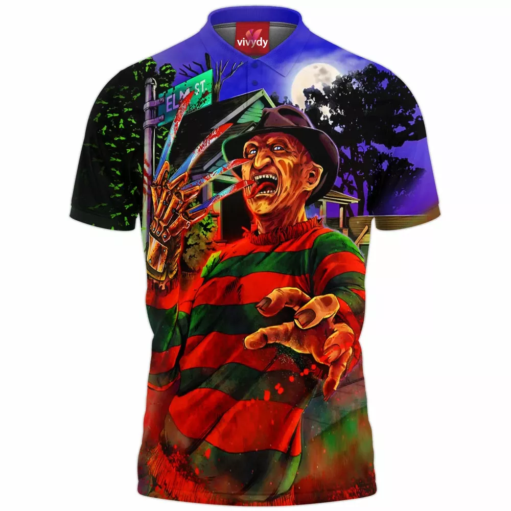 Freddy Krueger Polo Shirt