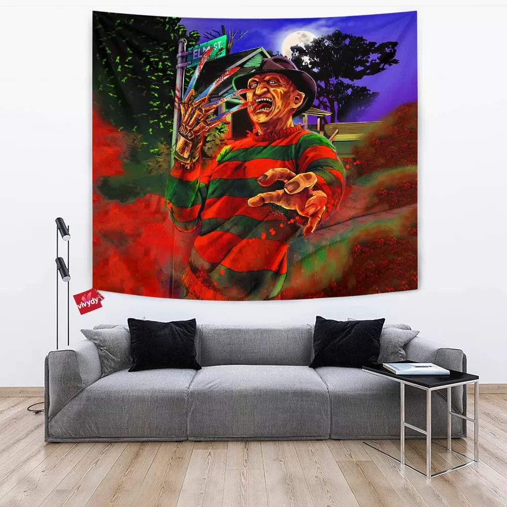 Freddy Krueger Tapestry