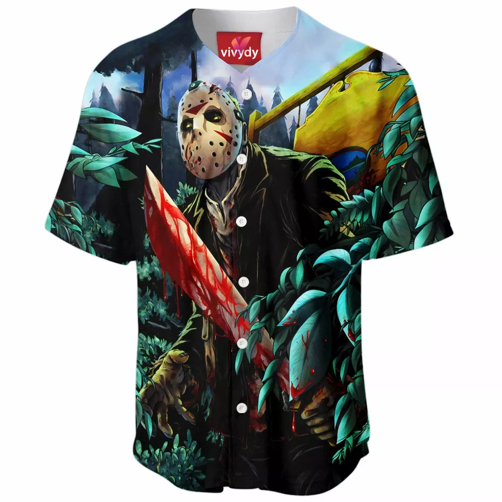 Jason Voorhees Baseball Jersey