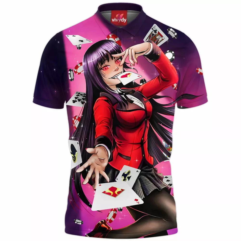 Yumeko Jabami Polo Shirt