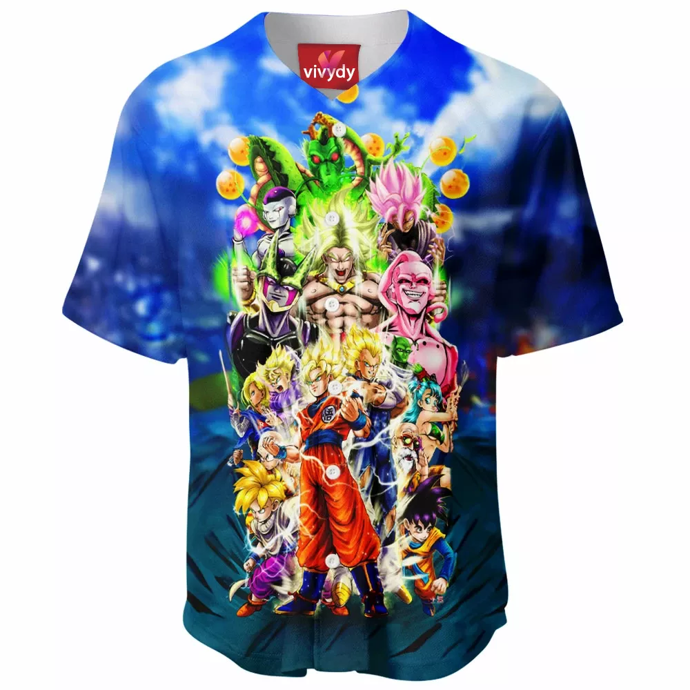 Dragon Ball Z Baseball Jersey