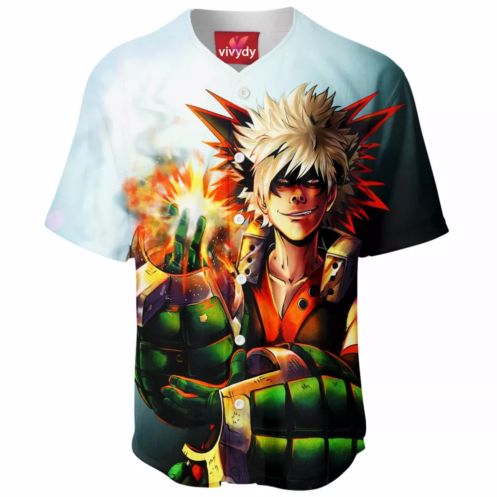 Bakugo Baseball Jersey