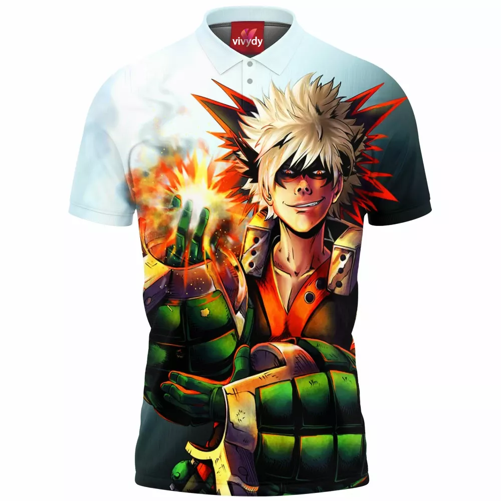 Bakugo Polo Shirt