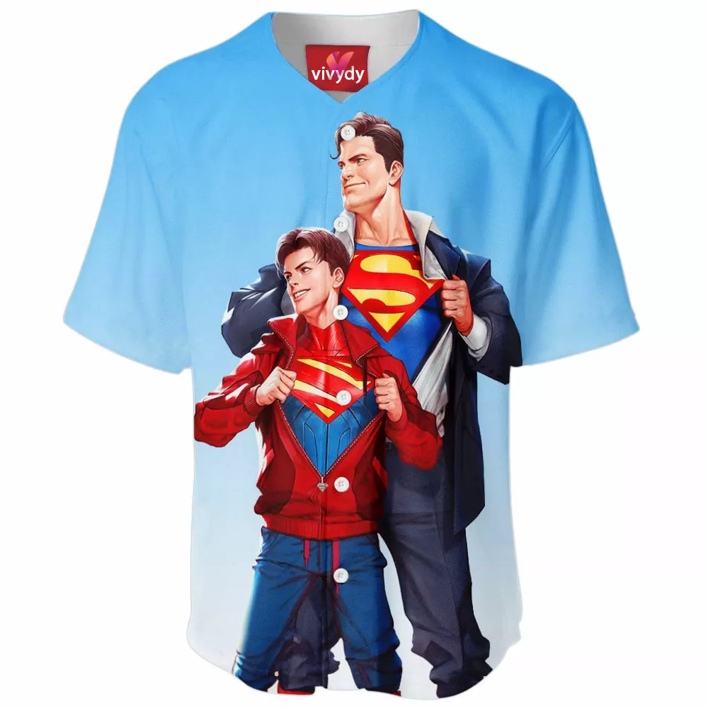 Superman Baseball Jersey