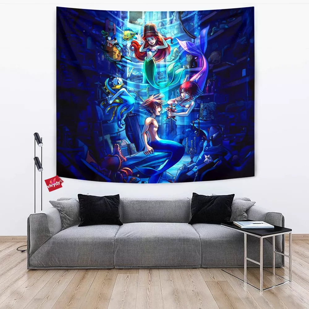 Sora And Kairi Tapestry