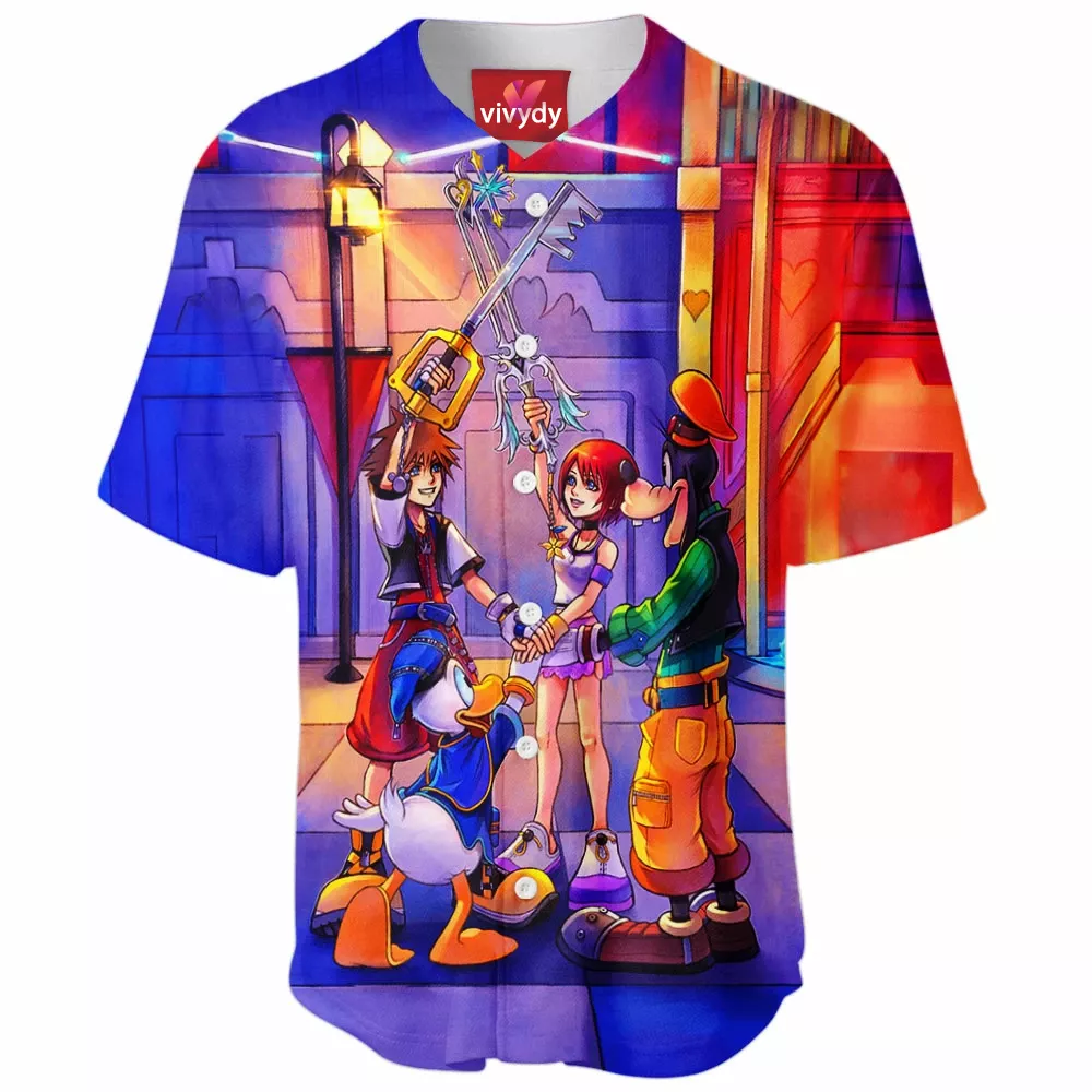 Kingdom Hearts Baseball Jersey