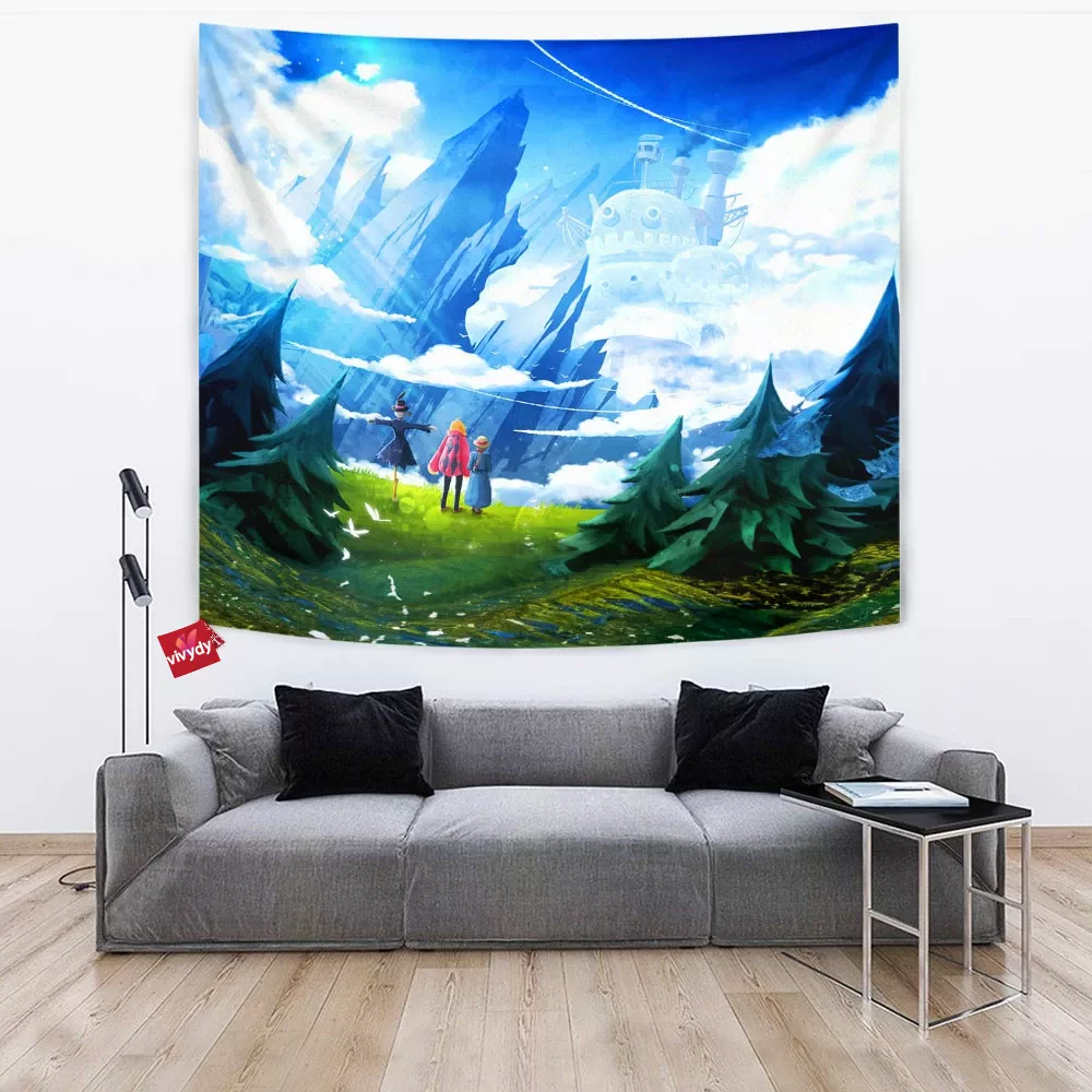 Howl’s Moving Castle Tapestry