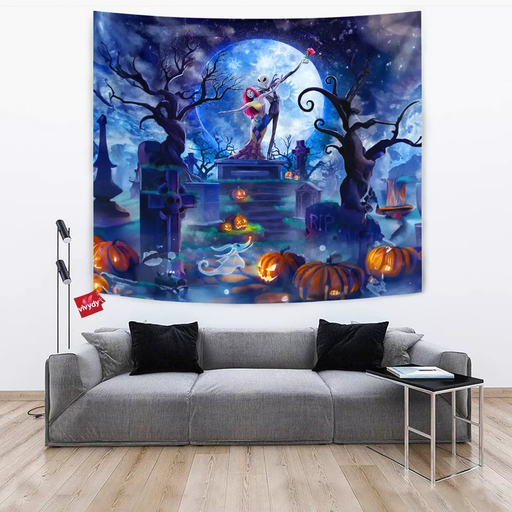 The Nightmare Before Christmas Tapestry