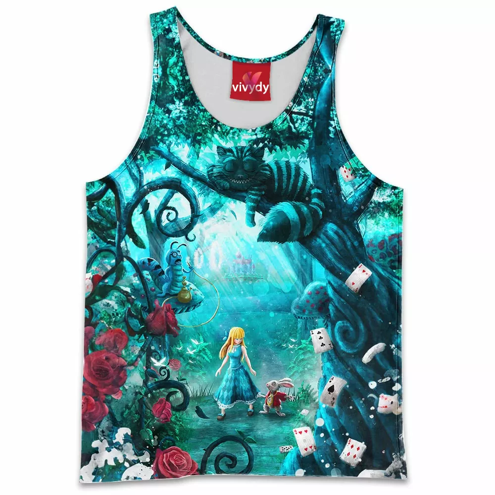 Alice In Wonderland Tank Top