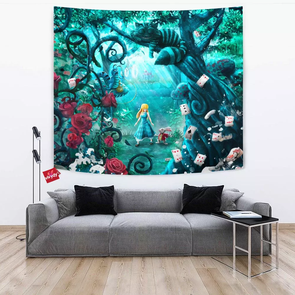 Alice In Wonderland Tapestry