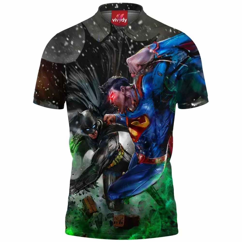 Batman Vs Superman Polo Shirt