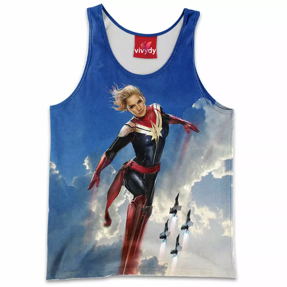 Captain Comic Tank Top