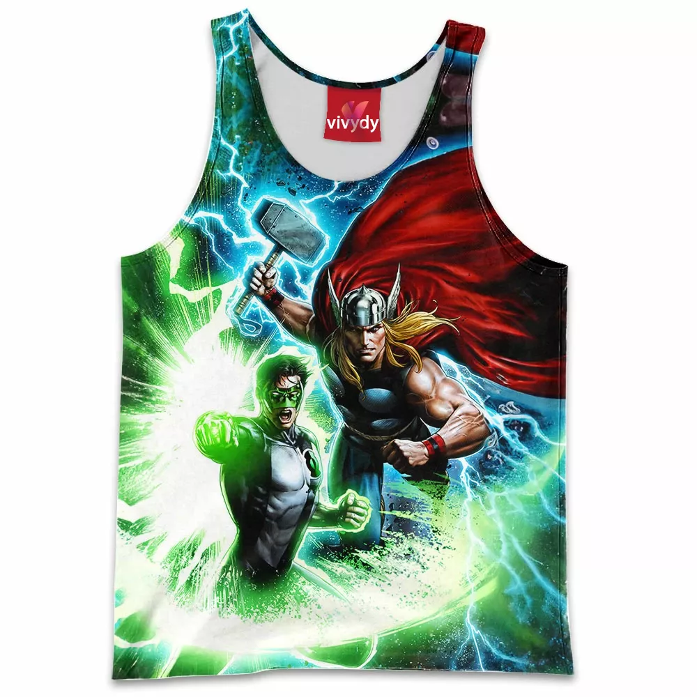 Thor Green Lantern Tank Top