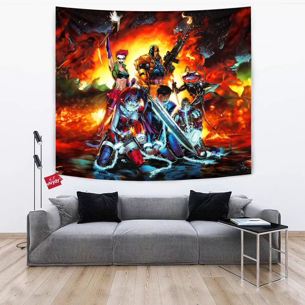 New Suicide Squad Tapestry