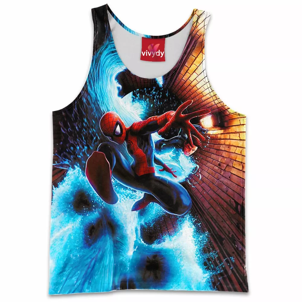 Spider-man Vs Hydro Man Tank Top