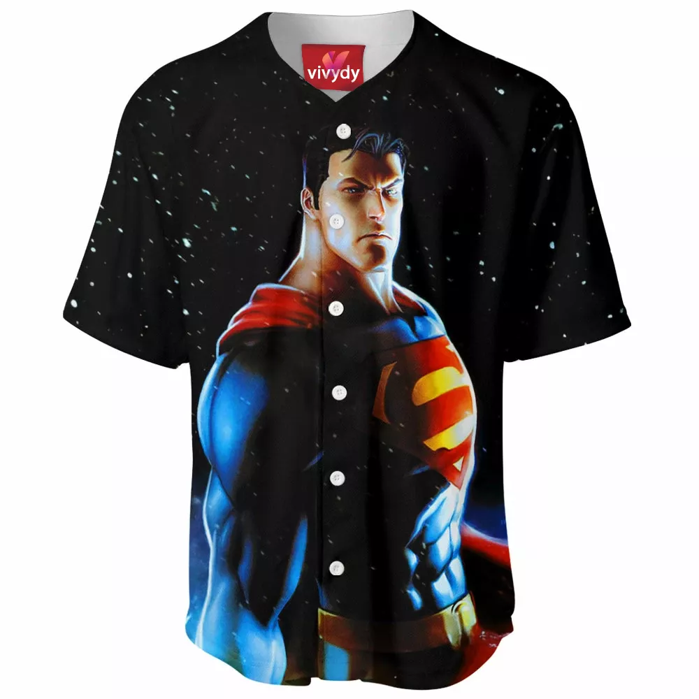 Superman Baseball Jersey