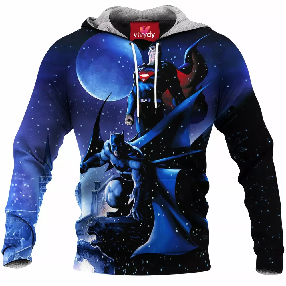 Batman And Superman Hoodie