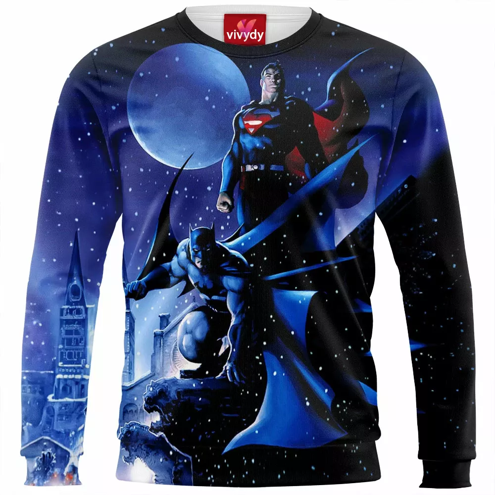 Batman And Superman Sweatshirt