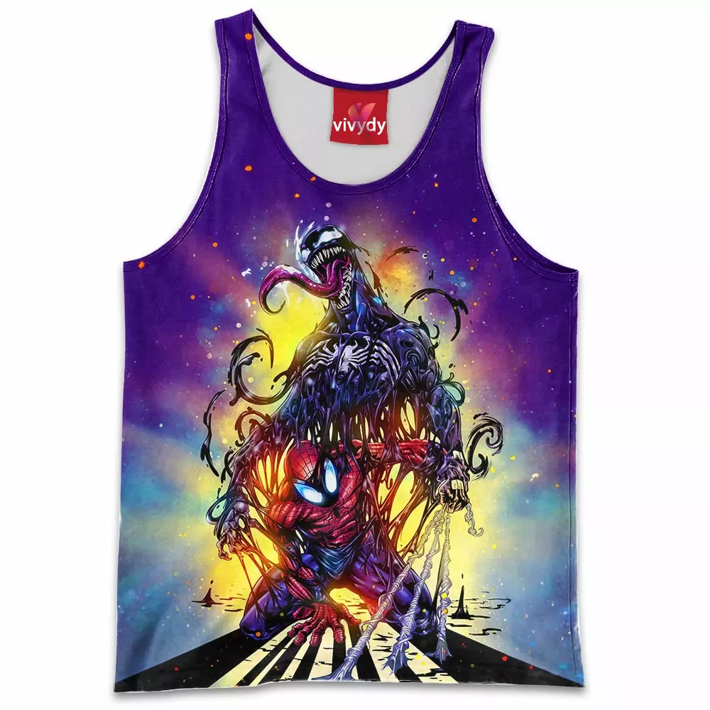 Spider-man Vs Venom Tank Top