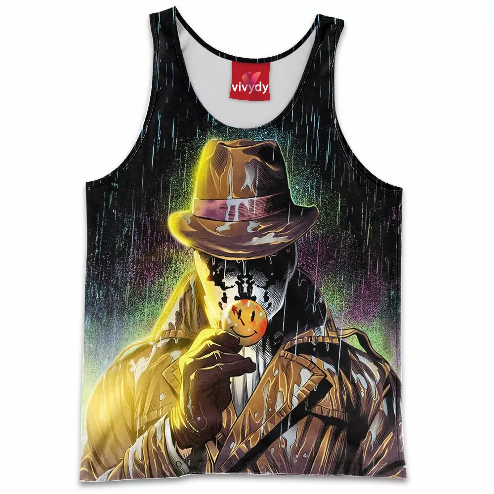 Rorschach Comic Tank Top