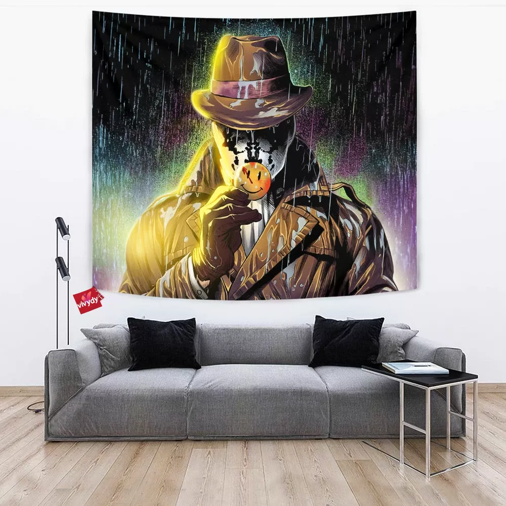 Rorschach Comic Tapestry