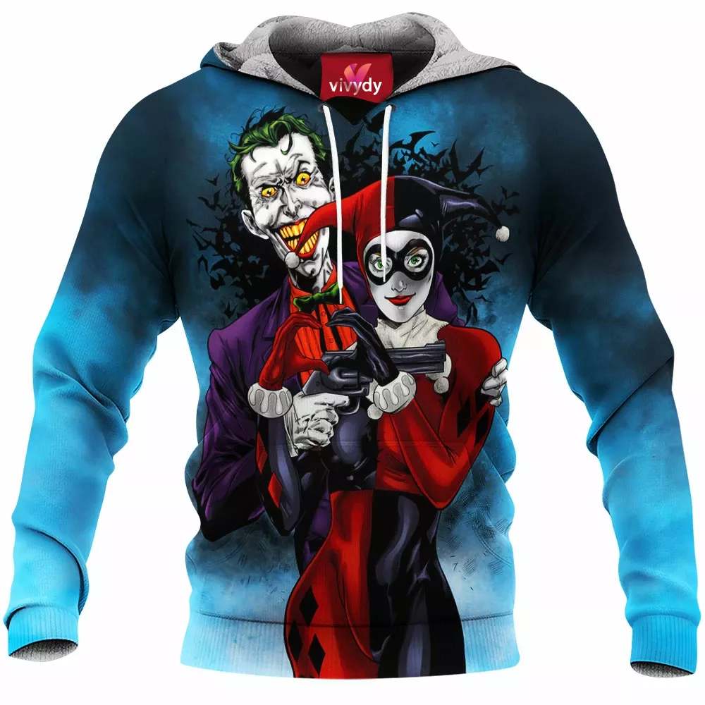 Joker And Harley Quinn Hoodie