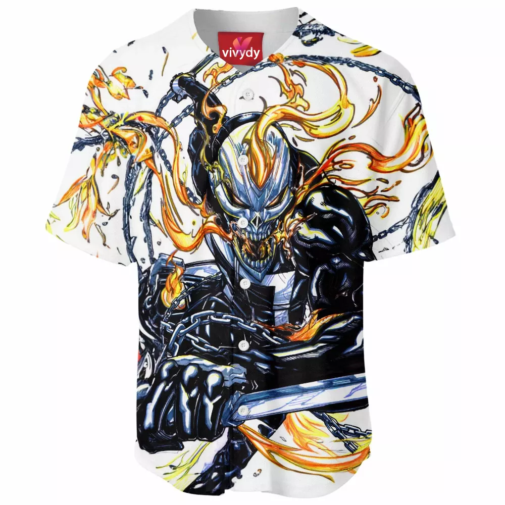 Ghost Rider Baseball Jersey