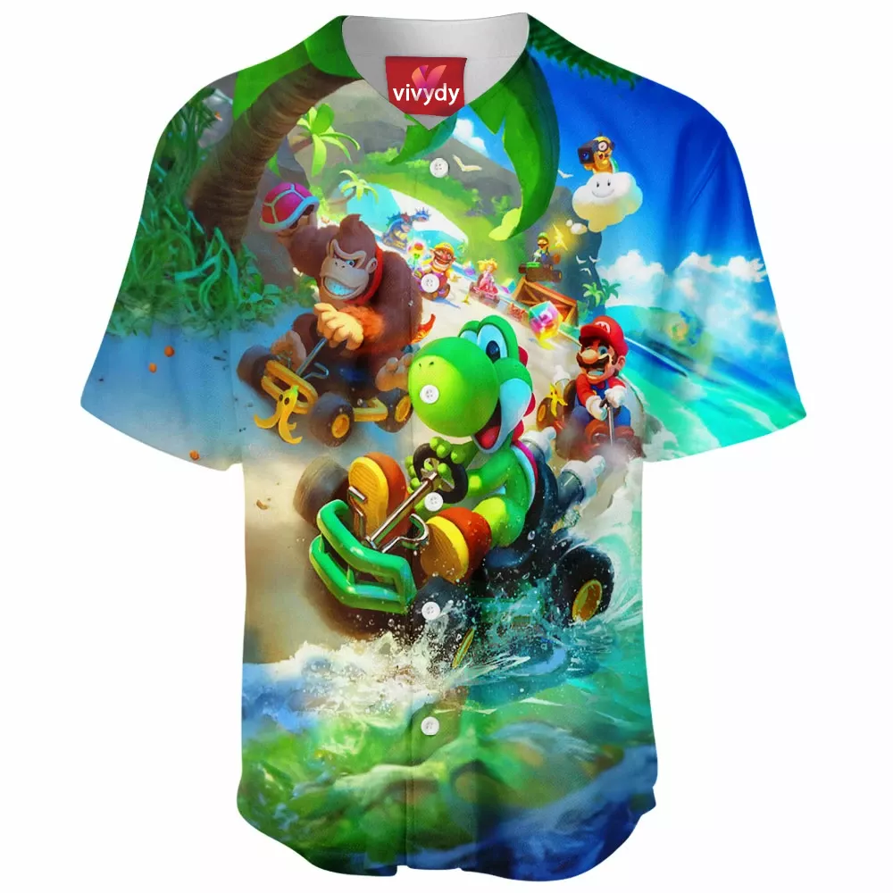 Mario Kart Baseball Jersey