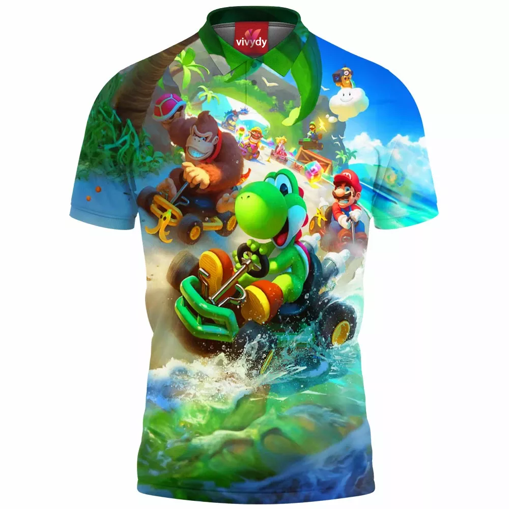 Mario Kart Polo Shirt