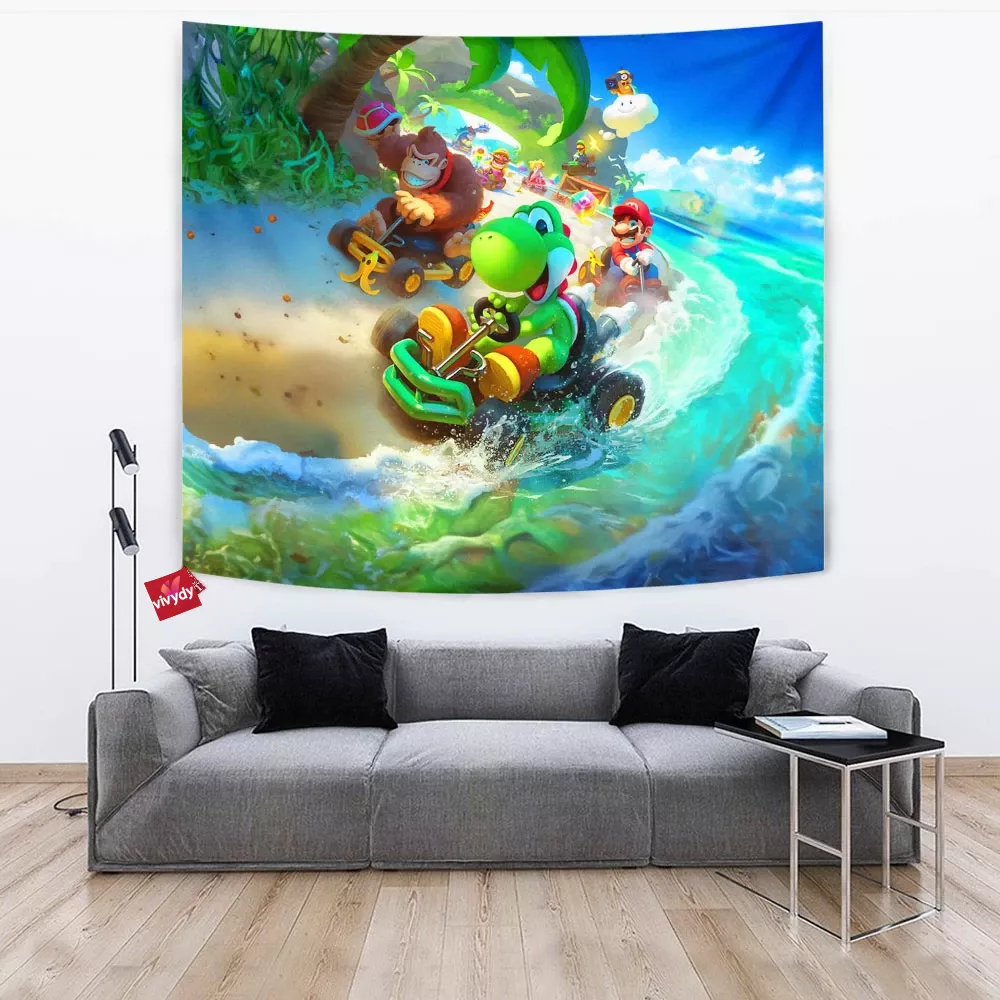 Mario Kart Tapestry