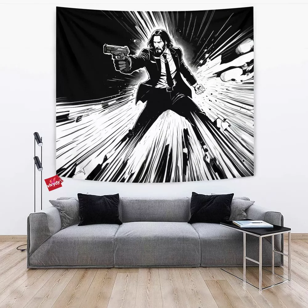 John Wick Tapestry