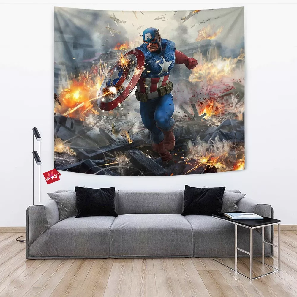 Captain America Tapestry