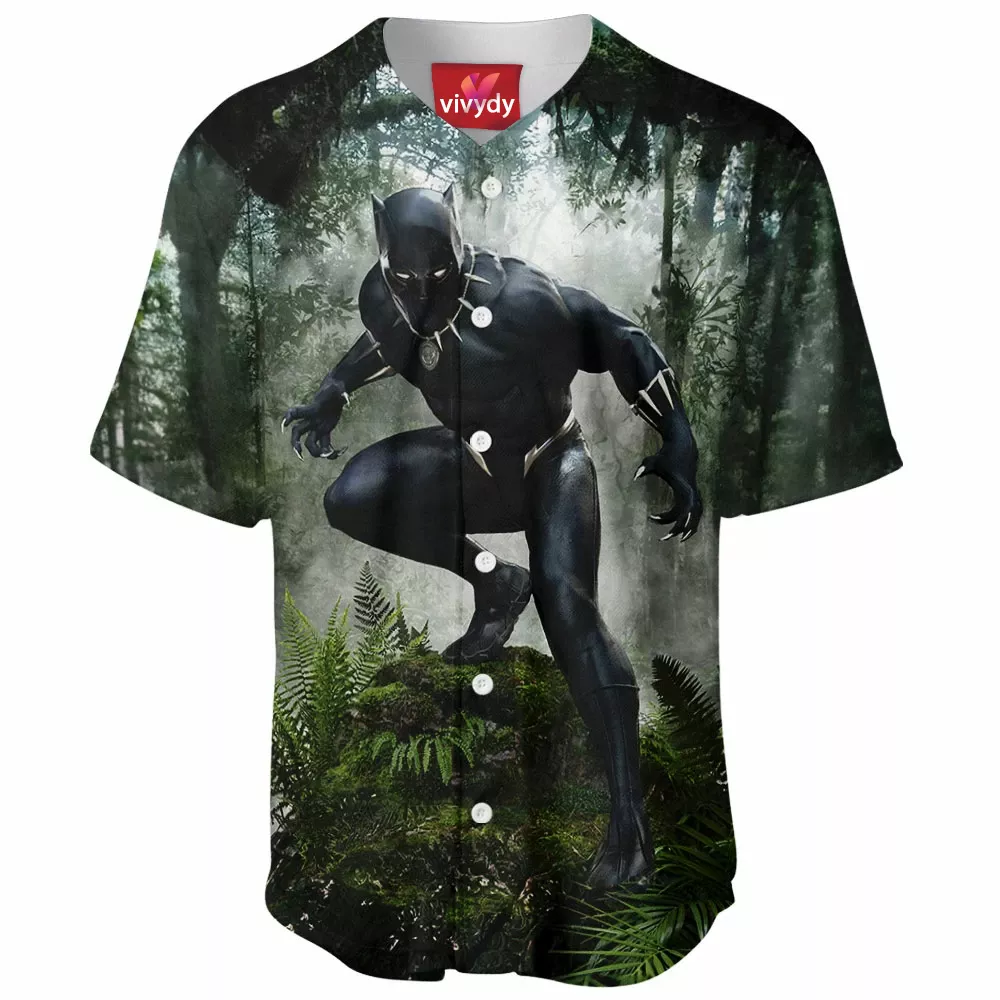 Black Panther Baseball Jersey