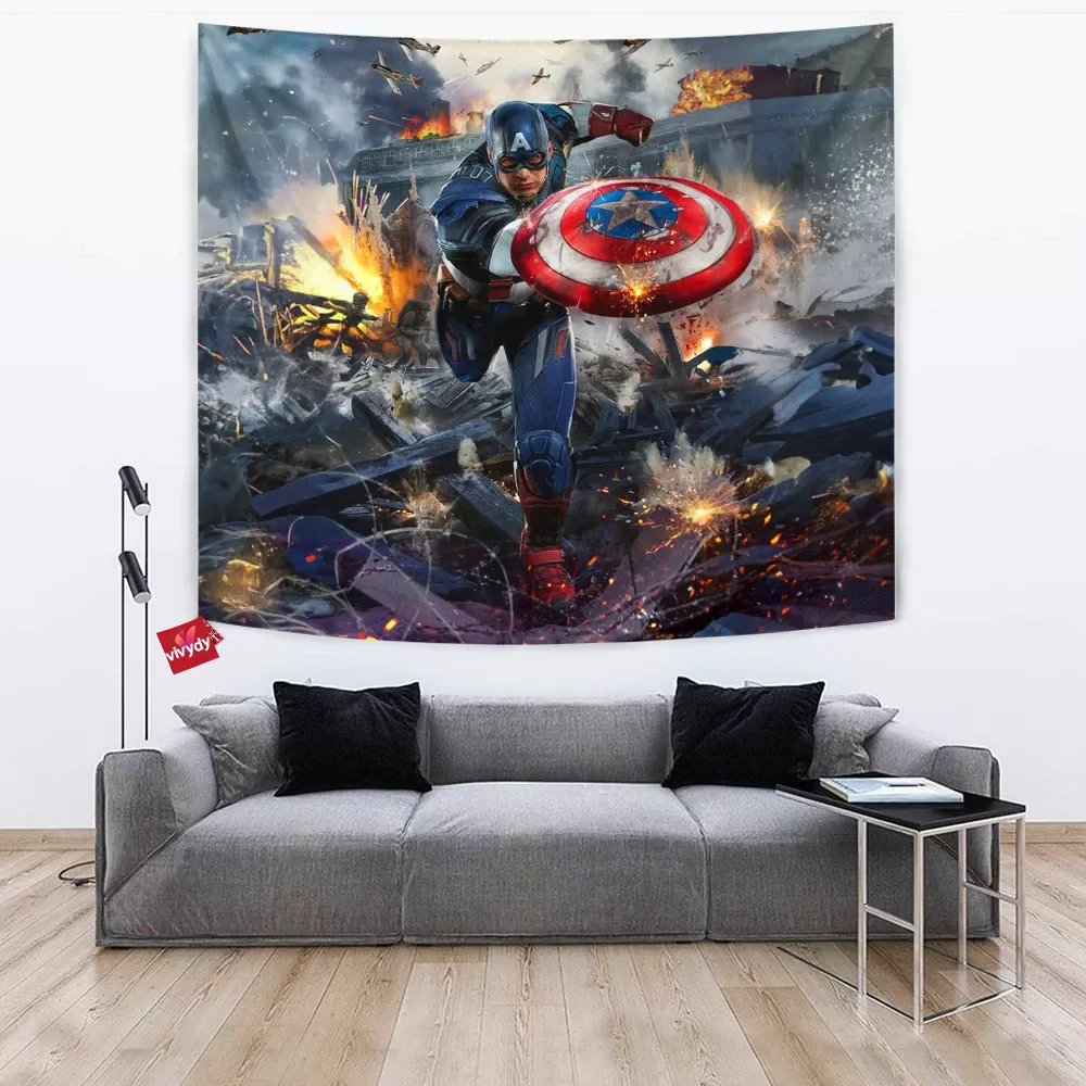 Captain America Tapestry