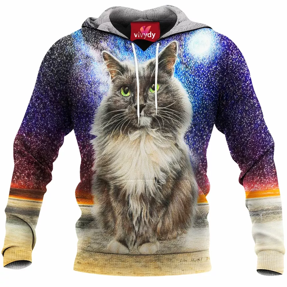 Cat,Meow Hoodie