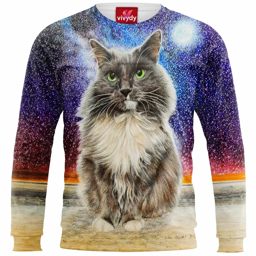 Cat,Meow Sweatshirt