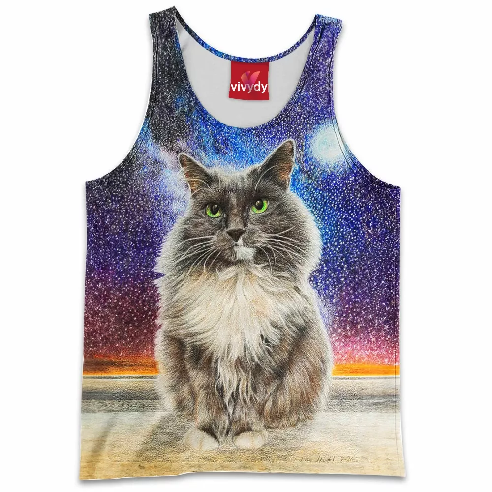 Cat,Meow Tank Top