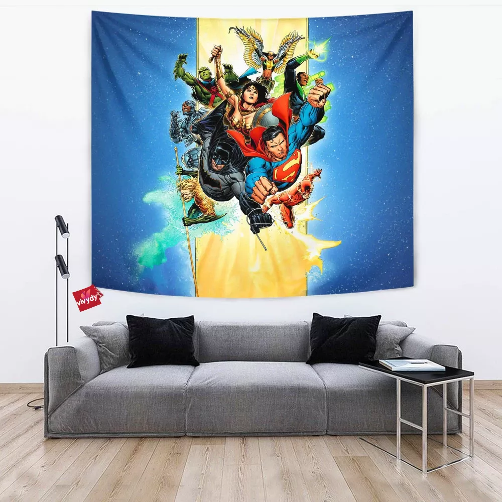 Justice League Tapestry