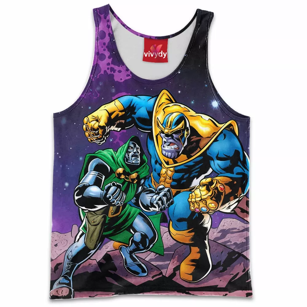 Doctor Doom vs Thanos Tank Top