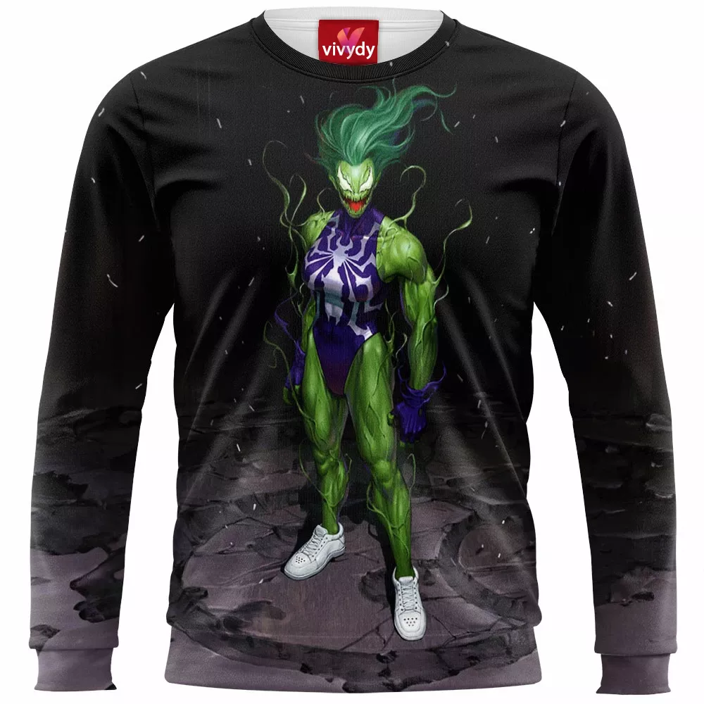 Venom x She-Hulk Sweatshirt