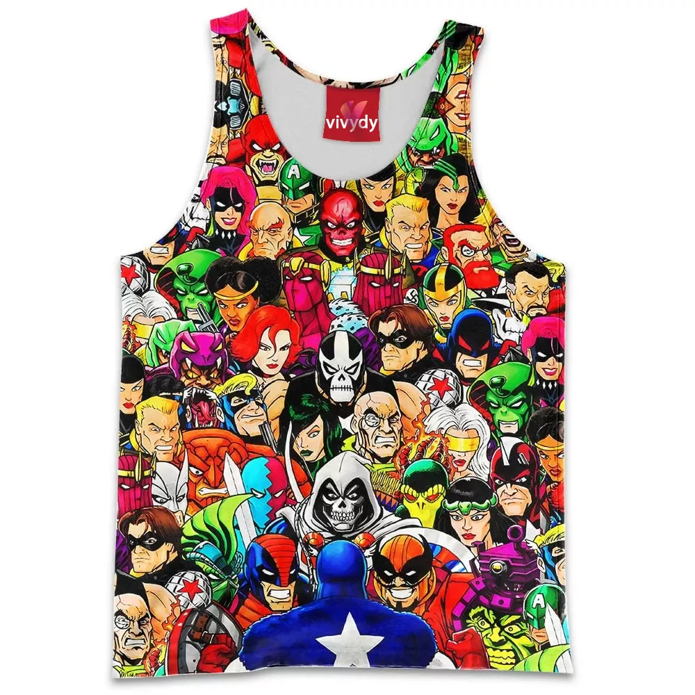 Captain America Tank Top