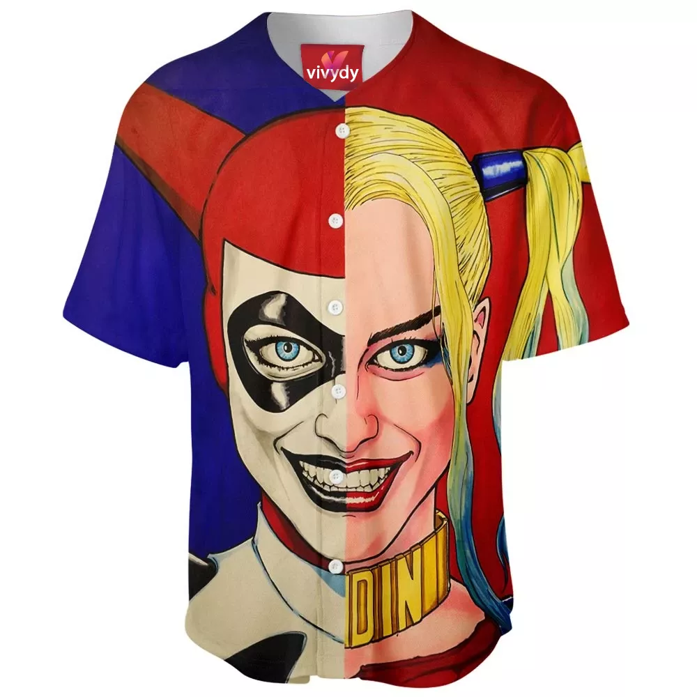 Harley Quinn Baseball Jersey