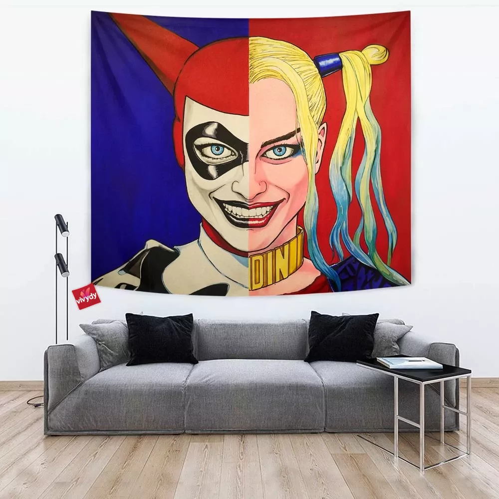 Harley Quinn Tapestry