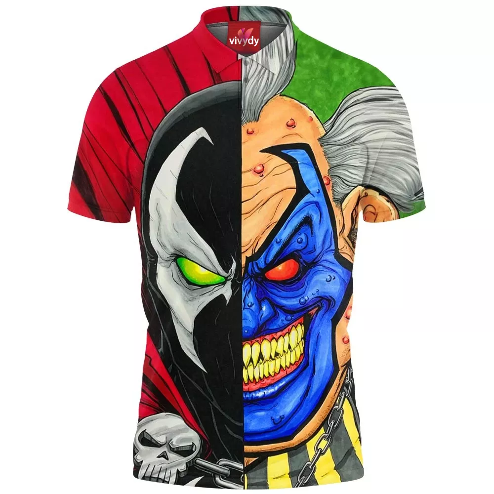 Spawn Clown Polo Shirt