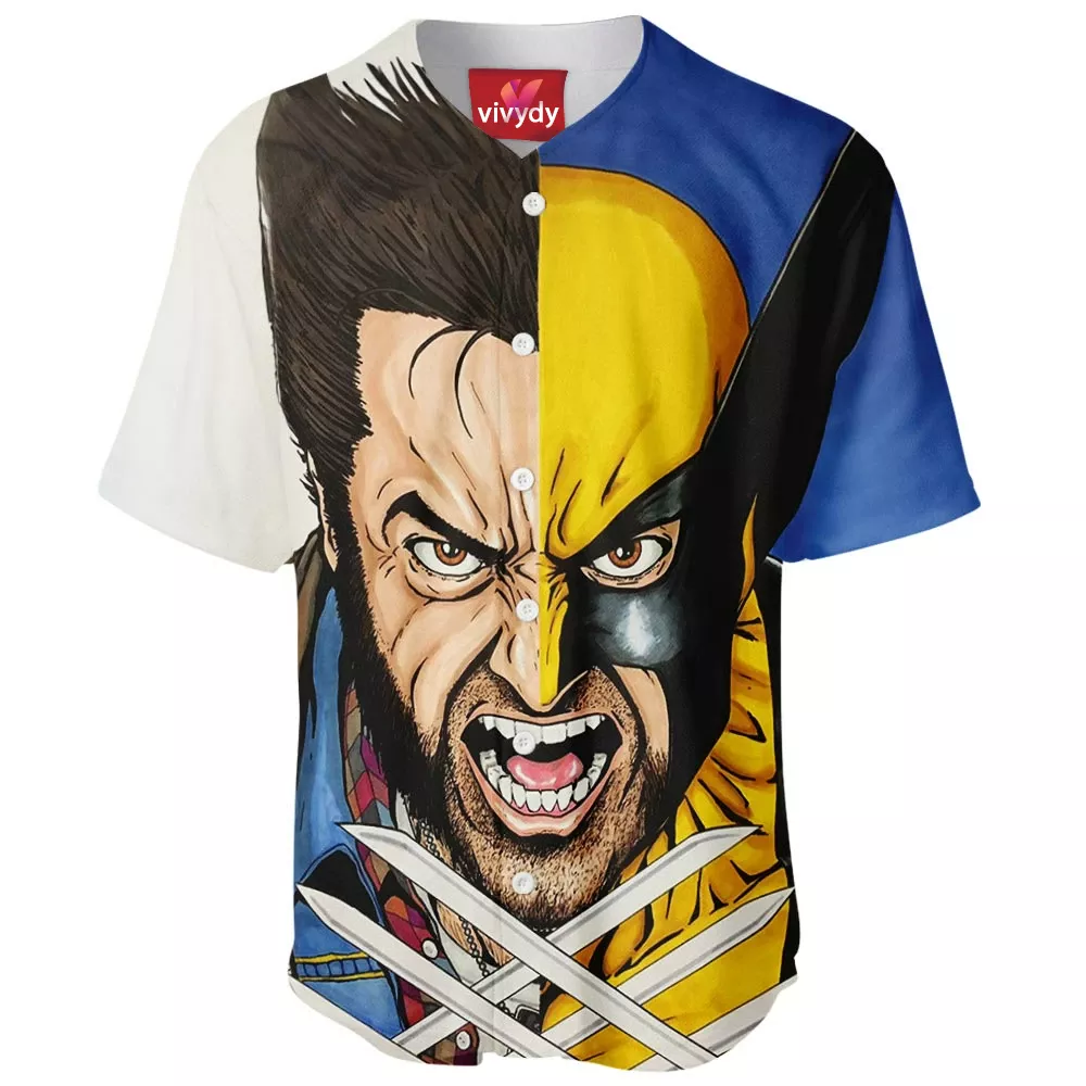 Logan Wolverine Baseball Jersey