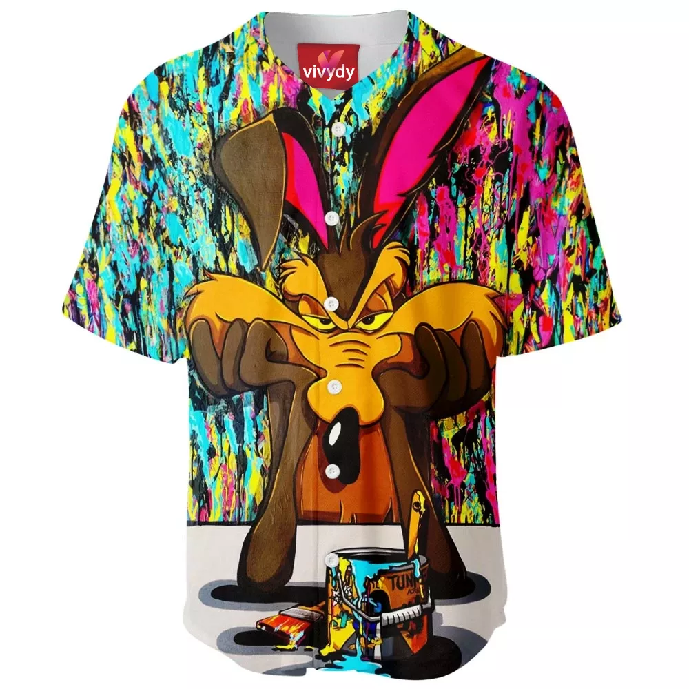 Wile E. Coyote Baseball Jersey