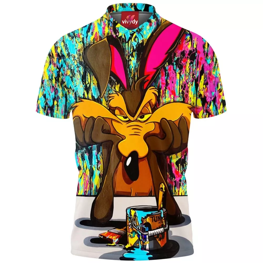 Wile E. Coyote Polo Shirt